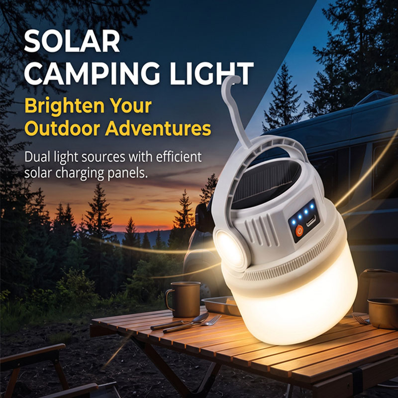 Power Outage Light - Lampada Solare da Campeggio Impermeabile, Lampadina