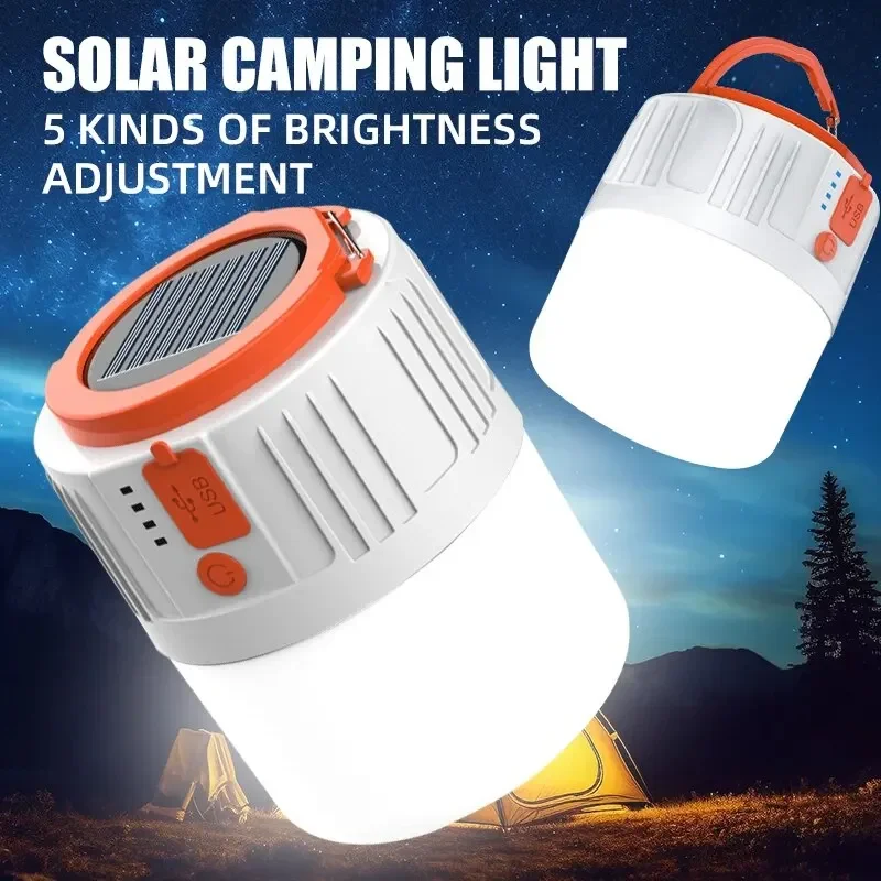 Power Outage Light - Lampada Solare LED a Risparmio Energetico,