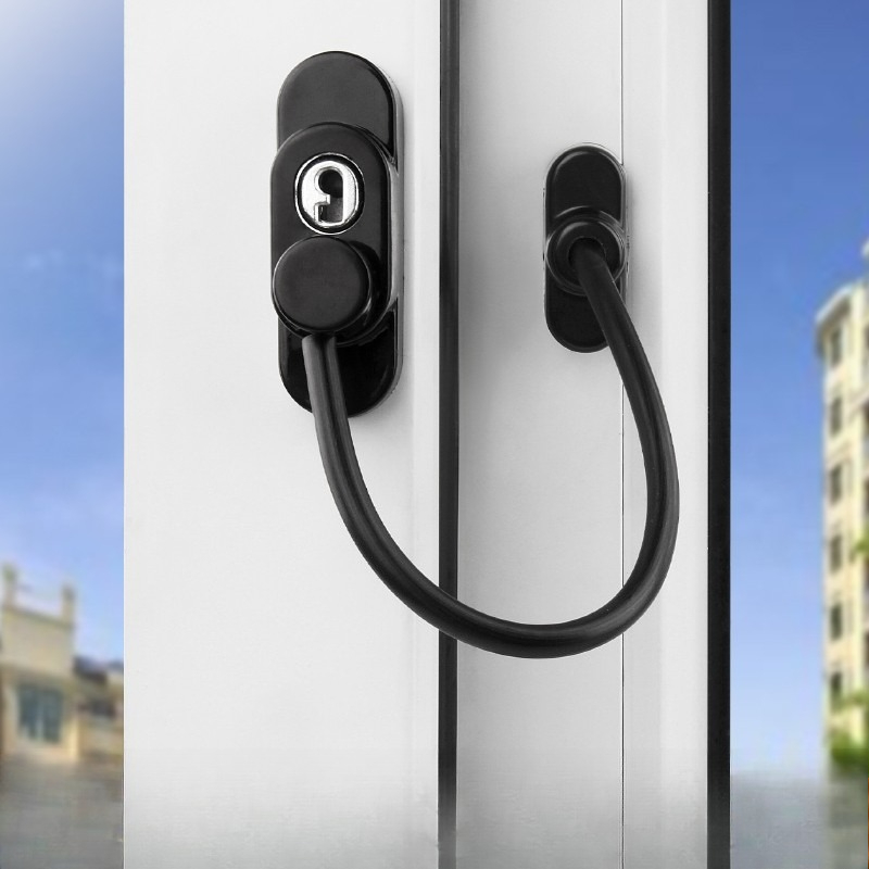 Window Lock Bar - Serrature a scatto per finestre, Limitatori