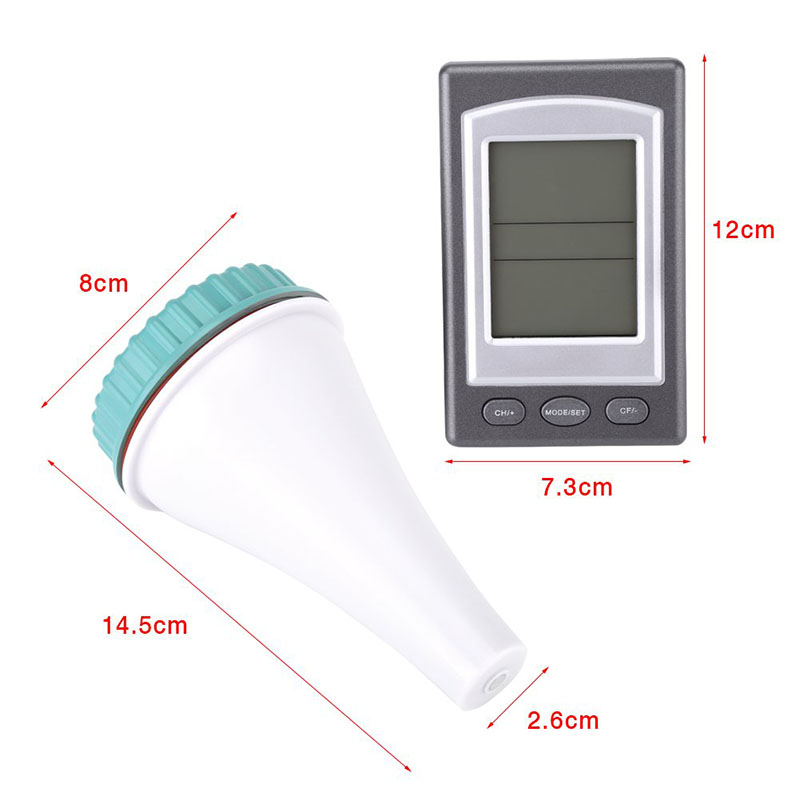 Termometro per piscina Digtal  - Pool Alarm Float recensione e prezzo