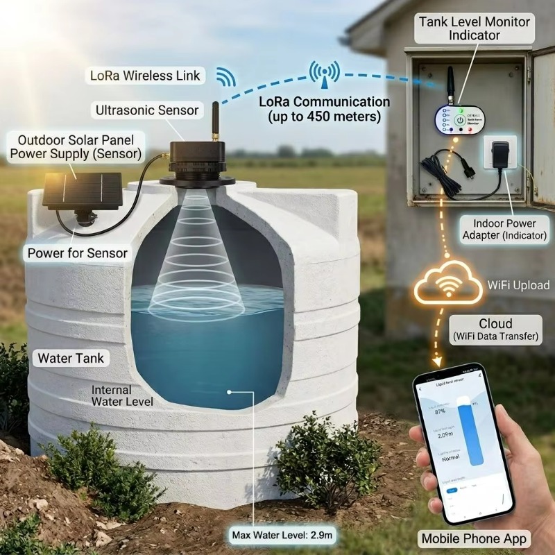 TLC2502P-S Trasmettitore di Li - Water Alarm Sensor recensione e prezzo