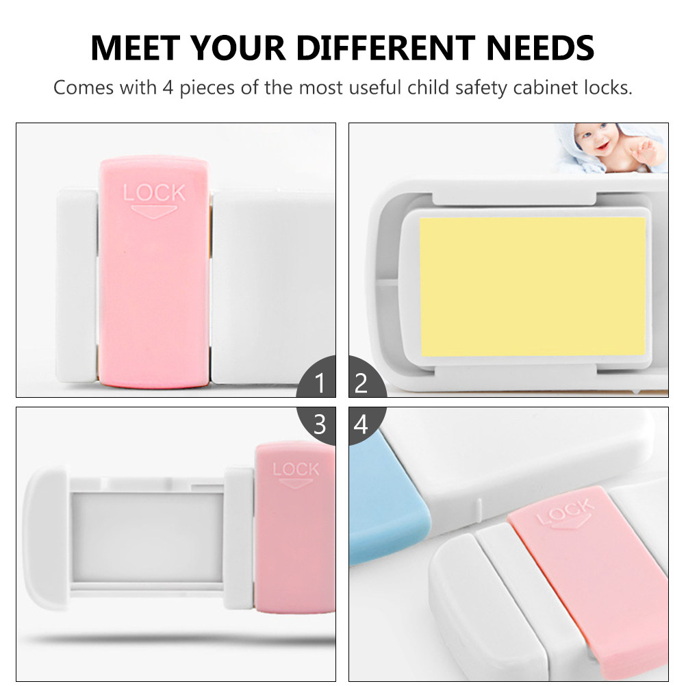 4 Pezzi di Lucchetti per Casse - Medicine Cabinet Lock recensione e prezzo