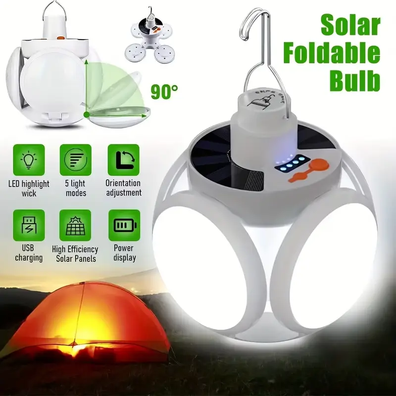 1 luce solare pieghevole con r - Power Outage Light recensione e prezzo