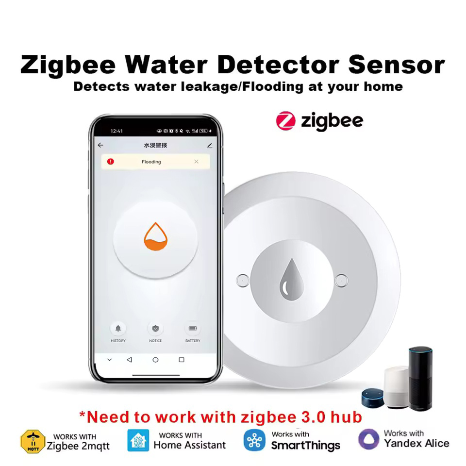 Compatibile con Tuya ZigBee 3. - Water Alarm Sensor recensione e prezzo