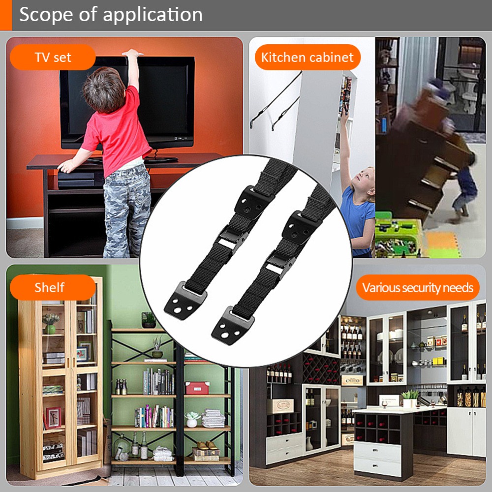 2 Pezzi di Ancoraggi Sicuri in - Earthquake Anchor Strap recensione e prezzo