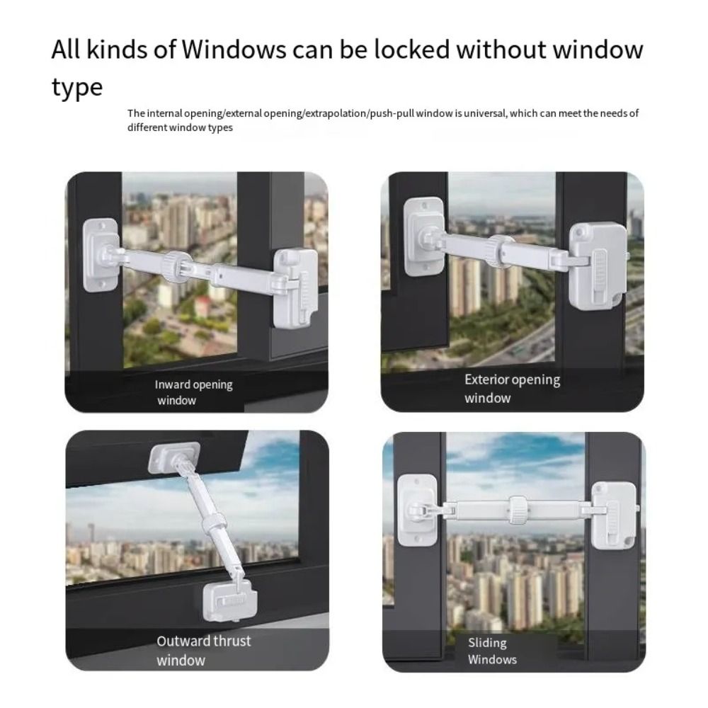 Chiusura per finestra senza pe - Window Lock Bar recensione e prezzo